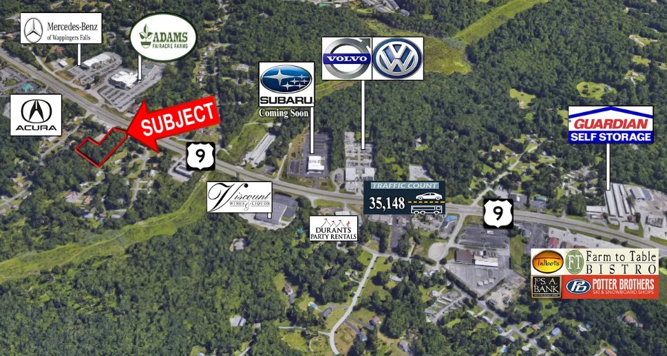 Commercial / Residential Development Site in Wappingers Falls NY 12590